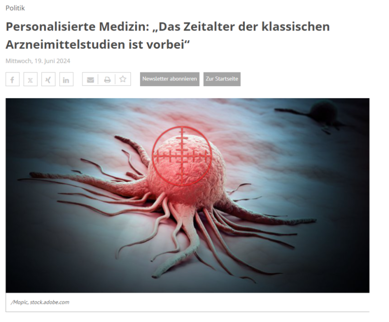 Personalisierte Medizin  Das Zeitalter der klassischen